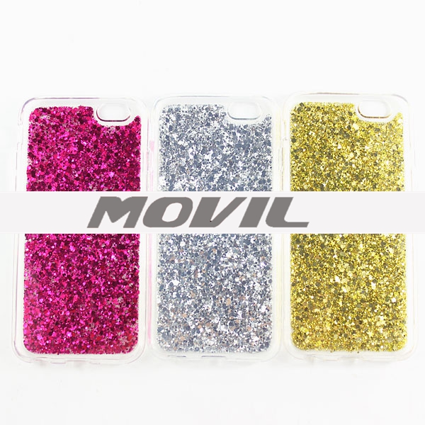 NP-2500 Funda de suave brillo para Apple iPhone 6-8